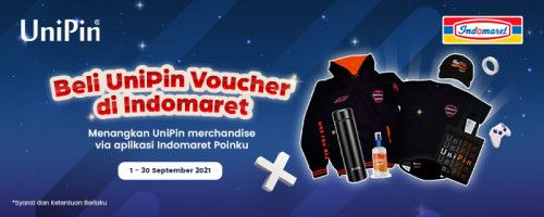 Menangkan UniPin Merchandise via Aplikasi Indomaret Poinku